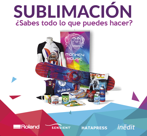 Sabes todo lo que puedes hacer con la SUBLIMACIÓN